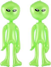 2-Teiliges Aufblasbare Alien-Figuren, Alien-Partys 