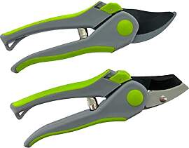 2-tlg Set Bypass & Amboss Gartenschere