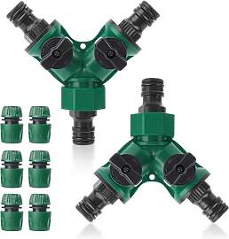 2 Wege Schlauch Rohr Verteiler,
