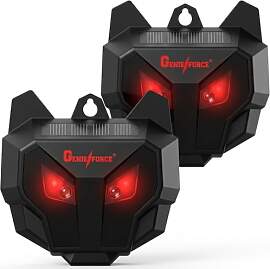 2 x Genieforce® Solar Tiervertreiber Nacht