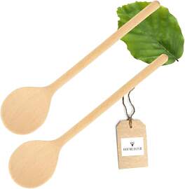 2x HOFMEISTER® Holz-Kochlöffel, 30 cm,