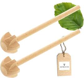 2x HOFMEISTER® Quirl 30 cm - stabiler Griff -