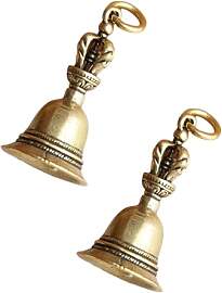 2 x Retro-Kupferglocken-Windspiele,