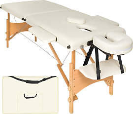 2 Zonen Massageliege mit 5cm Polsterung und