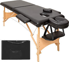 2 Zonen Massageliege mit 5cm Polsterung und
