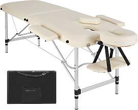 2 Zonen Massageliege mit Polsterung und