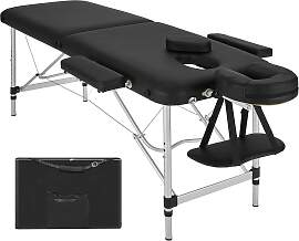 2 Zonen Massageliege mit Polsterung und