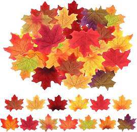 300 Stücke Herbstlaub Deko Herbst Girlande