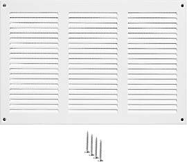 300 x 200 mm Lüftungsgitter, weiß –