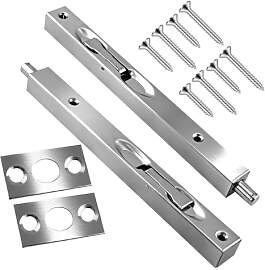 304 Edelstahl Versteckter Türriegel 2er-Set |