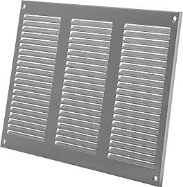 30 cm x 20 cm Grau Lüftungsgitter mit