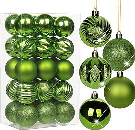 30er-Set 6cm Christbaumkugeln Set