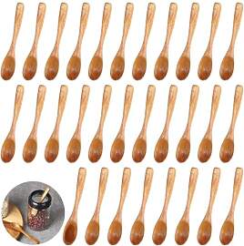 30 Pcs Small Wooden Spoons, 30 Stück Kleine