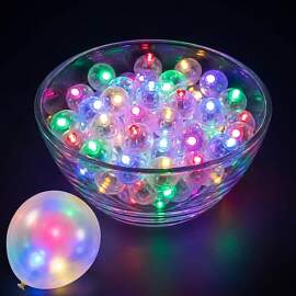 30 Stück LED Ballons Lichter,Mini Bunt Led
