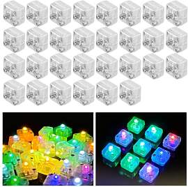 30 Stück Mini Ballon Lichter, Bunt LED Licht für 