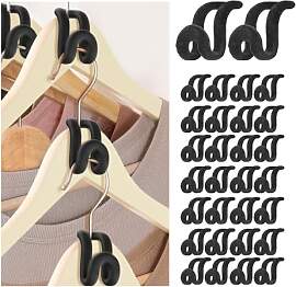 30 Stück Platzsparende Kleiderbügel, Hangers