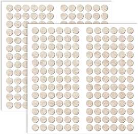 312 Stücke Filzgleiter Selbstklebend, 10mm
