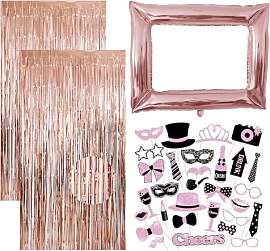 33 Stück Fotobox Accessoires Mit 30 PCS Foto