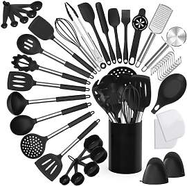 34 Stück Küchenhelfer Set, Silikon