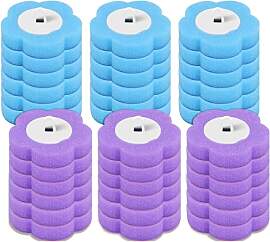 36 Stück Einweg Toilettenbürste Ersatzkopf,