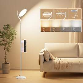 36W LED Stehlampe Wohnzimmer mit Fernbedienung