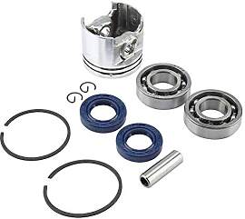 37mm kolbenringe lager wellendichtring kit fit