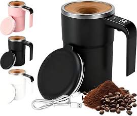 380ml Magnetische Selbstrührende Tasse mit