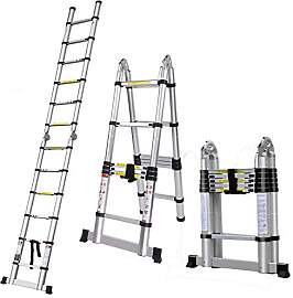 3.8m Aluminum Teleskopleiter Ausziehbar