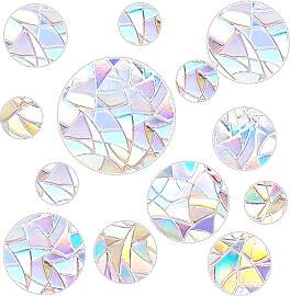 39 Stück Prism-Fenster-Abziehbilder PVC