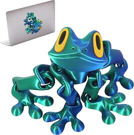 3D Bedruckter Froschmagnet Magnetischer