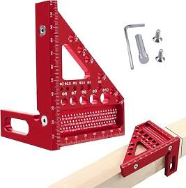 3D-Multiwinkel-Messlineal, 22.5-90 Multifunktional 