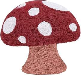 3D-Pilz-Plüschkissen, niedlich, weich, gefüllt,