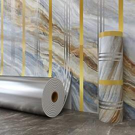 3D Tapete Wandpaneele Selbstklebend,40 x 300 cm
