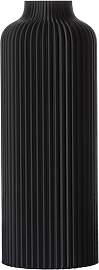 3D Vase Dekovase Anouk L 30cm Bodenvase Schwarz