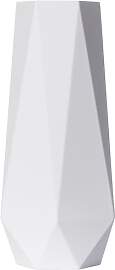 3D Vase Dekovase Bao L 30cm Bodenvase Weiß Deko