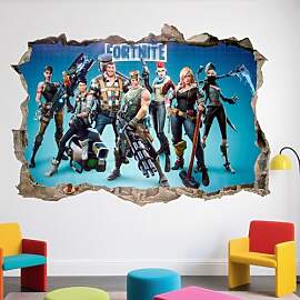 3D Wandtattoo Gamer Tapete für