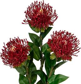 3er-Set Künstliche Nadelkissen Blume Kunstblumen