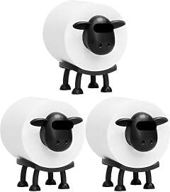 3er Set Toilettenpapierhalter Schaf – Lustiger
