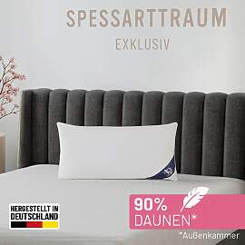 3-Kammer-Kopfkissen SPESSARTTRAUM "Exklusiv,