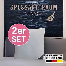 3-Kammer-Kopfkissen SPESSARTTRAUM "Laax