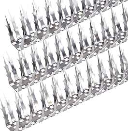 3M/10FT Taubenabwehr Spikes, Edelstahl