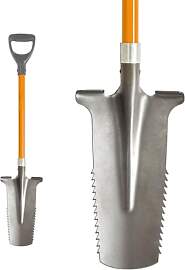 3 PAGEN® Spaten mit Wurzelsäge, Spitze aus