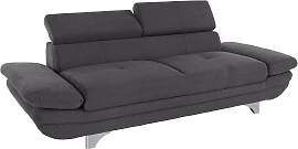 3-Sitzer COTTA "Enterprise", grau,