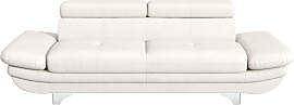 3-Sitzer COTTA "Enterprise", weiß