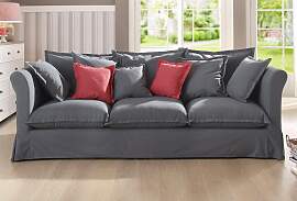3-Sitzer HOME AFFAIRE "Luise", grau,