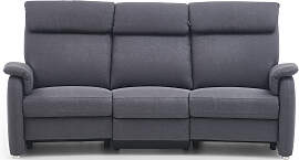 3-Sitzer HOME AFFAIRE "Turin mit Steckdose