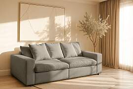 3-Sitzer HOME AFFAIRE "Venslev", beige,