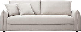 3-Sitzer Sofa in strukturiertem Samt-Effekt-Stoff