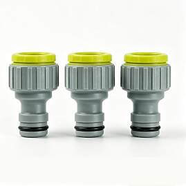 3 Stück Adapter Wasserhahn Gartenschlauch