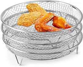 3 Stück Air Fryer Racks, 304 Edelstahl